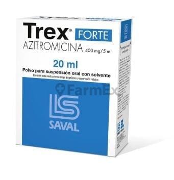 Trex Forte 400 mg/5 ml x 20 ml (Saval) Farmex-Pluxee-Persistente